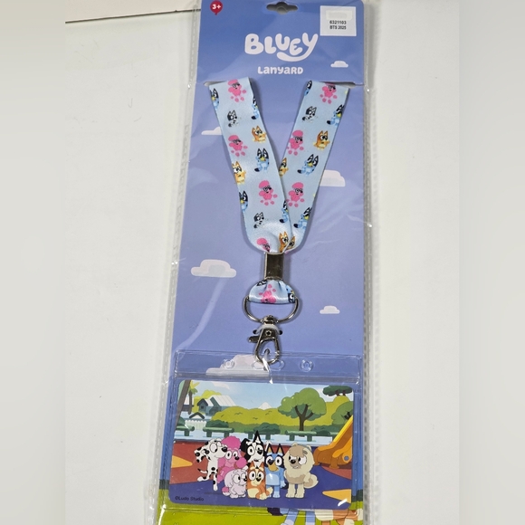 Bluey Accessories - Bluey Lanyard with ID Holder Nwt
